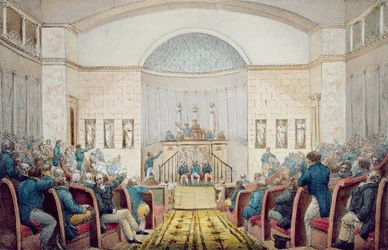 La Chambre des Députés, vers 1820