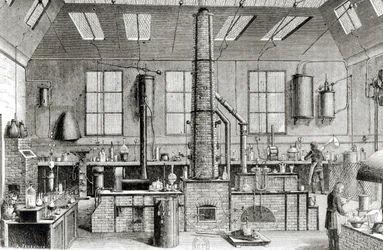Le laboratoire de chimie d