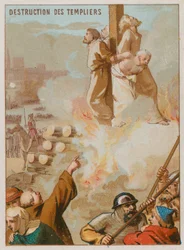 La destruction des Templiers