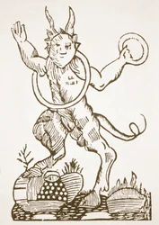 Le Diable désignant des trésors cachés, copie d