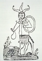 Le Diable désignant des trésors cachés, copie d