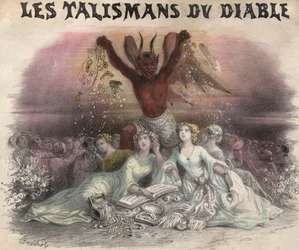 Les Talismans du Diable, chanson pour quadrille. Lithographie