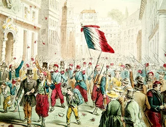 Les Français entrant à Gênes en 1859