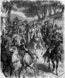 Les seigneurs français à l