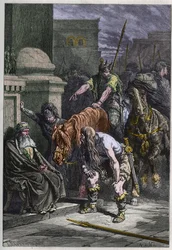 Les Gaulois à Rome - gravure de "L