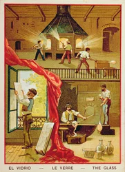 Le verre, illustration d