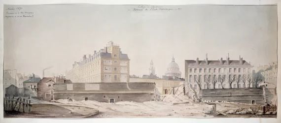 Le Trou dans la rue Monge, le Collège de Navarre et l