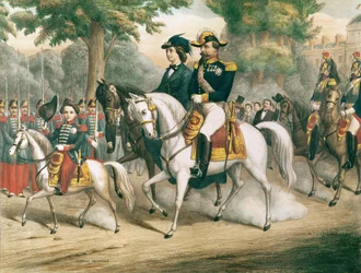 La Famille Impériale à Cheval