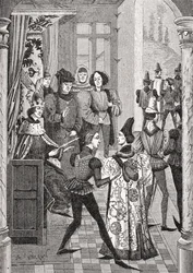 La cour du roi ou Grand Conseil, d