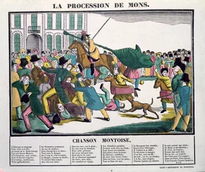 Le Lumeçon à Mons
