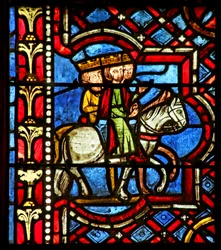 Les Rois Mages en route pour Bethléem