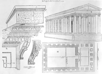 La Maison Carrée, illustration du Discours historial de l
