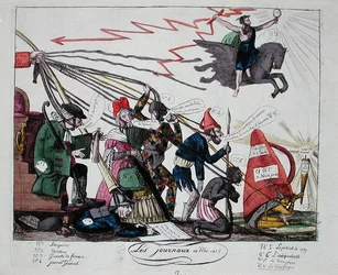 Les journaux de mai 1815