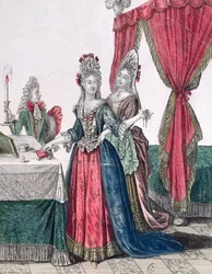 La Nuit, Dame se couchant, 2e moitié du XVIIe siècle