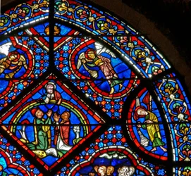 Fenêtre de Noé : anges