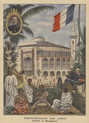 Le pavillon de Madagascar à l
