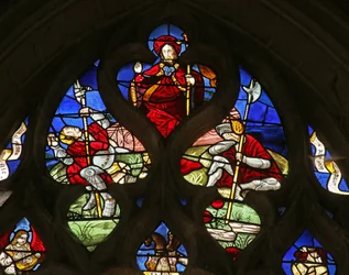 La Résurrection (le pélican avec ses petits en bas)