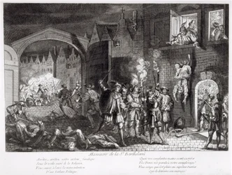 Le Massacre de la Saint-Barthélemy, 1572