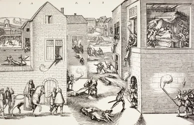 Le massacre de la Saint-Barthélemy, août 1572