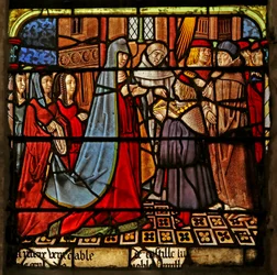 La fenêtre de Saint Louis : Scène de sa jeunesse ?