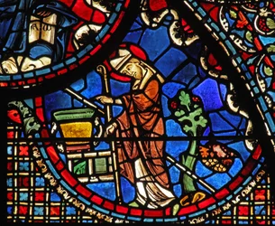 Saint Lubin : bénit de l