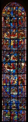 Le vitrail de Saint Nicolas