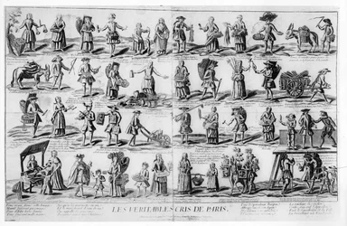 Les cris de la rue de Paris