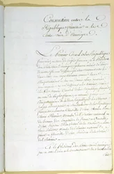 Le traité de Mortefontaine, 30 septembre 1800