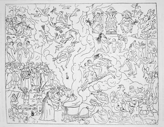 Le sabbat des sorcières, copie d