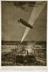 Le bombardement de Zeppelin sur Anvers le 24 août 1914 en défi de la Convention de La Haye, 1914-19