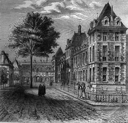 La cour de l