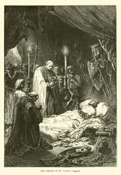 La mort de Saint Louis