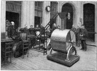 Le salon du Crédit Foncier en 1898