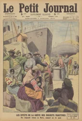 Les effets de la grève maritime en France