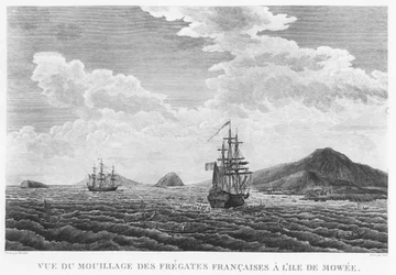 Les frégates de La Pérouse à l