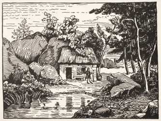La cabane de J.J. Rousseau