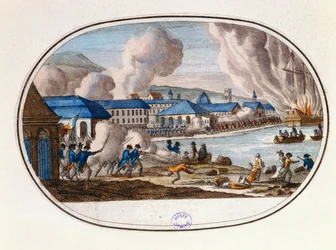 Le dernier jour du siège de Toulon, 18 décembre 1793