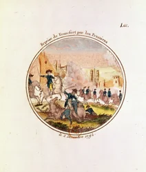 La reprise de Francfort par les Prussiens, 2 décembre 1792