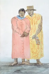 Les deux rois de Bora Bora, Illustration du Voyage de Louis I Duperrey