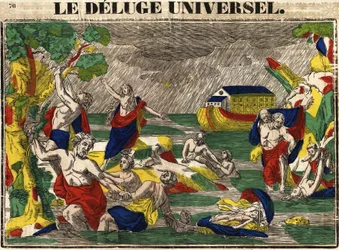 Le déluge universel, image d