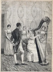 Théâtre de la Porte Saint-Martin où une pièce intitulée « Napoléon » est jouée, dans « Le Petit Parisien » le 17/12/1893 (gravure)