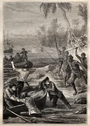 Ces choses étaient si proches... : Voyage du capitaine James Cook (1728-1779) en Nouvelle-Zélande en 1769 - les indigènes de Nouvelle-Zélande attaquent l