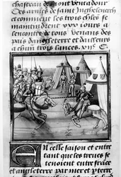 Tournoi de trente jours, des Chroniques de Froissart