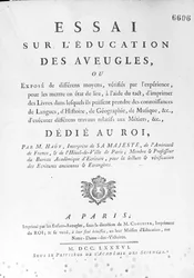 Page de titre pour 