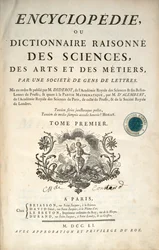 Page de titre du premier volume de l