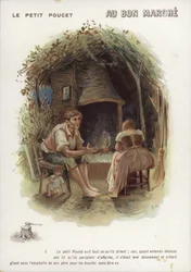 Le Petit Poucet, Bûcheron et sa femme