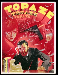 Topaze" vers 1935-39 (affiche)