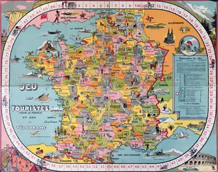 Jeu du Tour de France, vers 1930