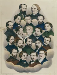 Procès à Bourges des meneurs républicains français de la manifestation à Paris du 15 mai 1848