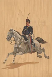 Soldat non identifié à cheval